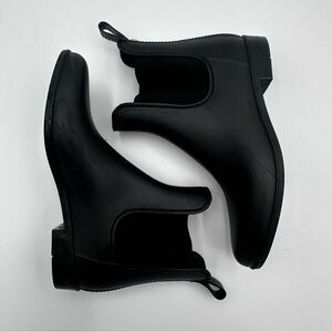 Sam Edelman RAINBOOTS Tinsley booties Black Women's size 9